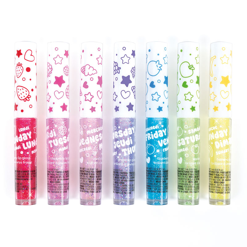 Make It Real Glimmer & Glow™ 7 Days Glitter Lip Gloss 70011