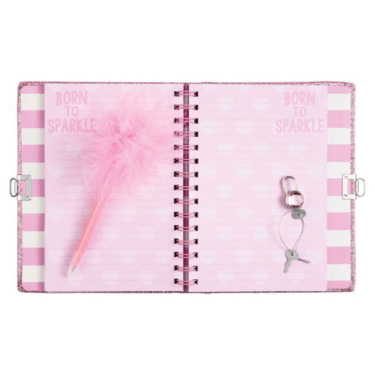 Make It Real Glimmer & Glow™ Born to Sparkle Glitter Journal 72006