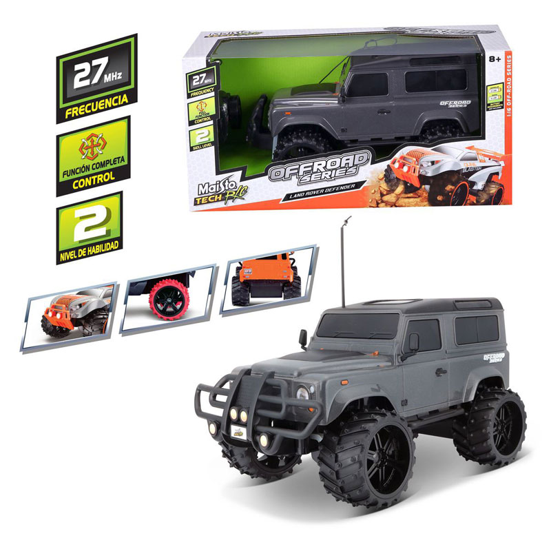 Maisto Tech Off Road RC 2.4GHz Land Rover Defender 1:16 82705