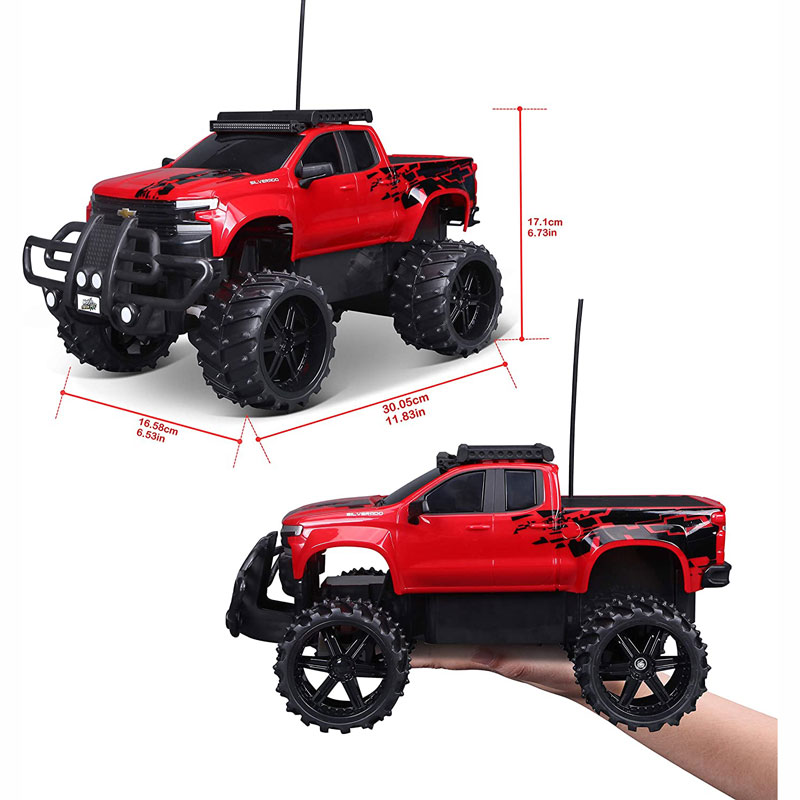 Maisto Tech Off Road RC 2.4GHz 2019 Chevrolet Silverado Κόκκινο 1:16 82706