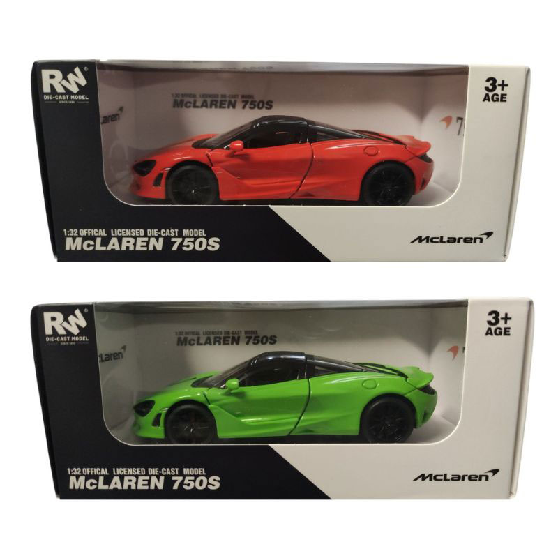 Just Toys RW Racing Cars Die Cast McLaren 750S 1:32 8832 - Σχέδια