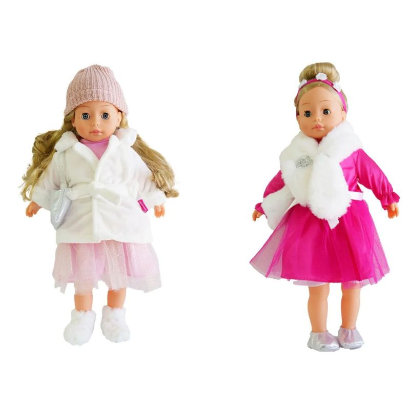 Just Toys Bambolina Girlz Κούκλα 46εκ Μιλάει Ελληνικά - Σχέδια BD1679