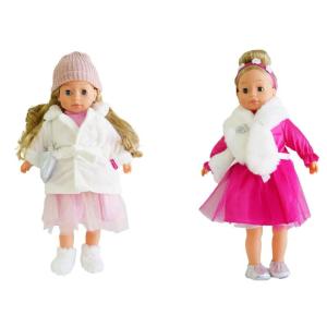 Just Toys Bambolina Girlz Κούκλα 46εκ Μιλάει Ελληνικά - Σχέδια BD1679