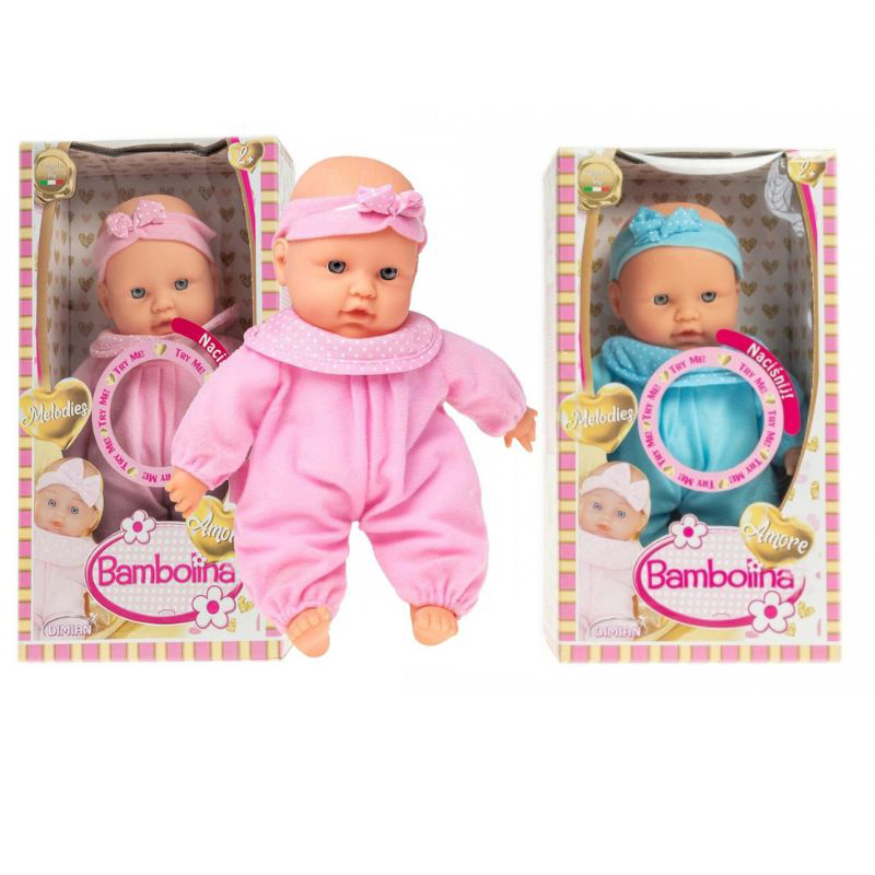 Just Toys Bambolina Amore 26εκ με 4 ήχους BD1814