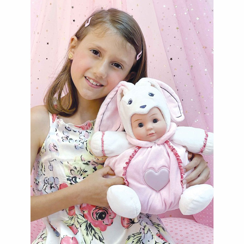 Just Toys My First Bambolina 25εκ Καληνυχτούλα Λαγουδάκι FB379