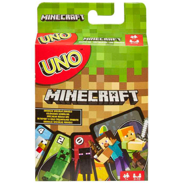 Mattel Uno Minecraft (Αγγλική Έκδοση) FPD61