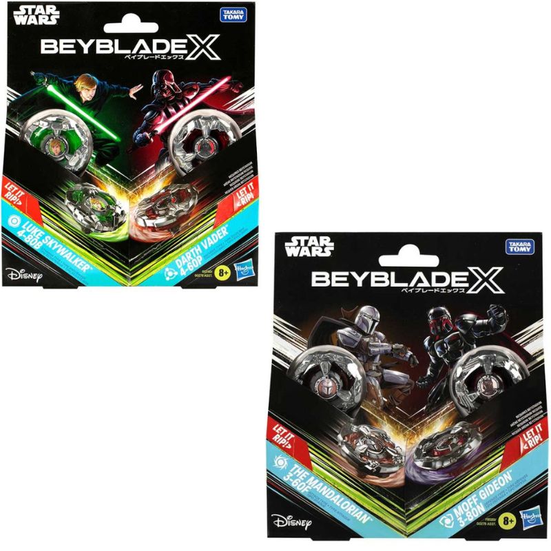Hasbro Beyblade X - Star Wars: Luke Skywalker & Darth Vader Multipack Set - Σχέδια G0279