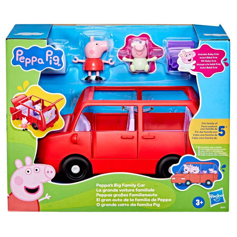 Hasbro Peppa Pig Peppa's Big Family Car Playset G0541