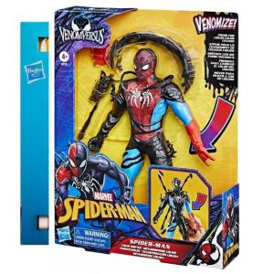Λαμπάδα Hasbro Marvel Spider-Man Venom vs Spider-Man Liquid Shifter Φιγούρα με αξεσουάρ 27cm G0728