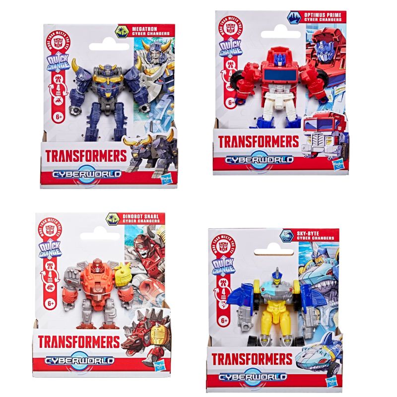 Hasbro Transformer Cyberworld Cyber Changers - Σχέδια G0746