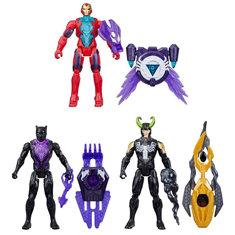 Hasbro Marvel Avengers 4IN Φιγούρες Super Gear 10cm - Σχέδια G0892