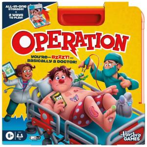 Hasbro Επιτραπέζιο Operation Electronic Board Game Refresh - Οι Μικροί Γιατροί G0951