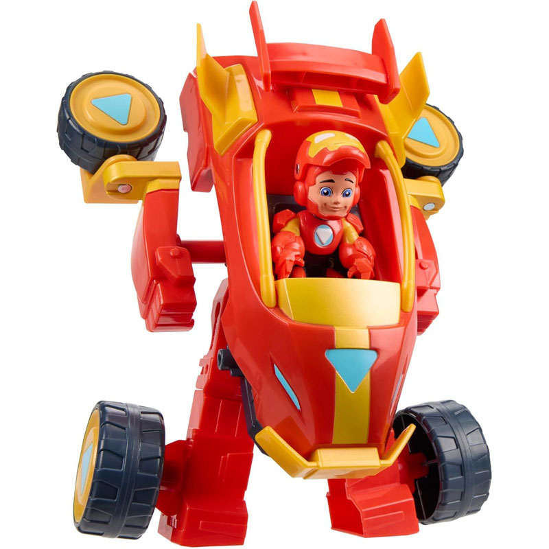 Hasbro Marvel Iron Man and His Awesome Friends 2-in-1 Mech Suit & Vehicle - Σχέδια G1258