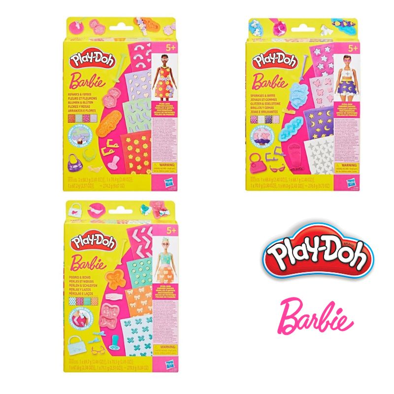 Hasbro Play-Doh Barbie Designer Patterns Pack - Σχέδια G1355