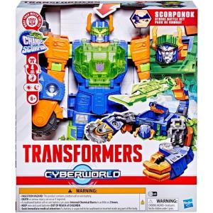 Hasbro Transformer Cyberworld Scorponok Strike Battle Action Figure Playset G1659