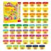 Hasbro Play-Doh Super Rainbow Favors 50 μίνι βαζάκια G1761
