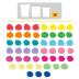 Hasbro Play-Doh Super Rainbow Favors 50 μίνι βαζάκια G1761