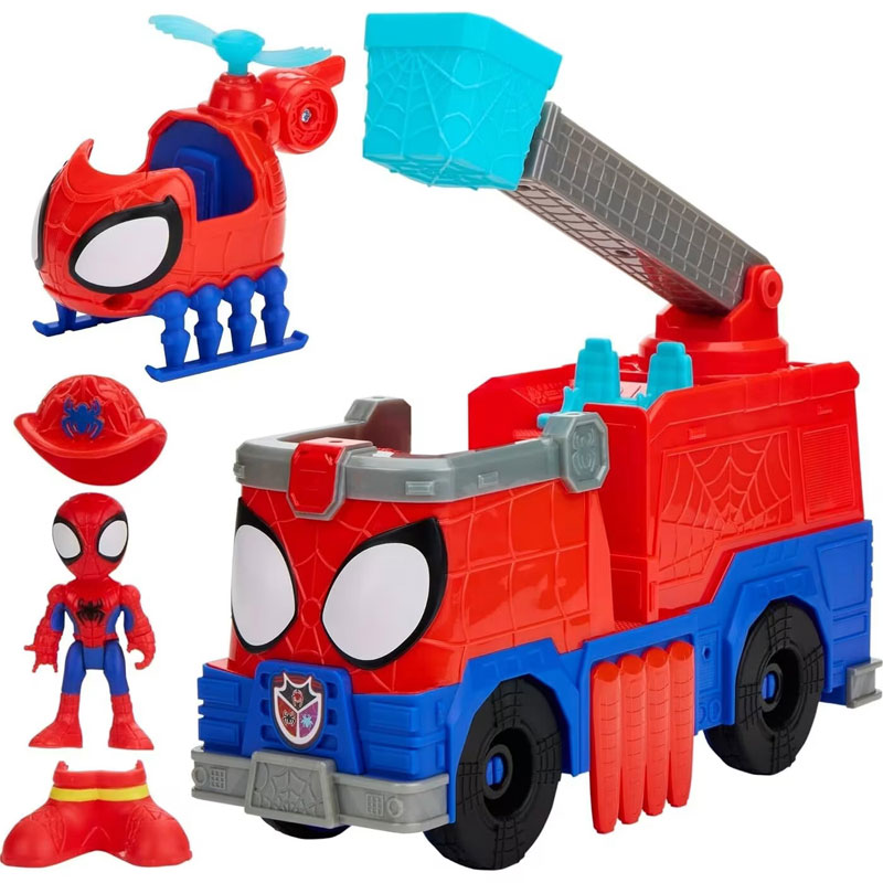 Hasbro Marvel Spidey and His Amazing Friends Rescue Webs Firetruck G1992