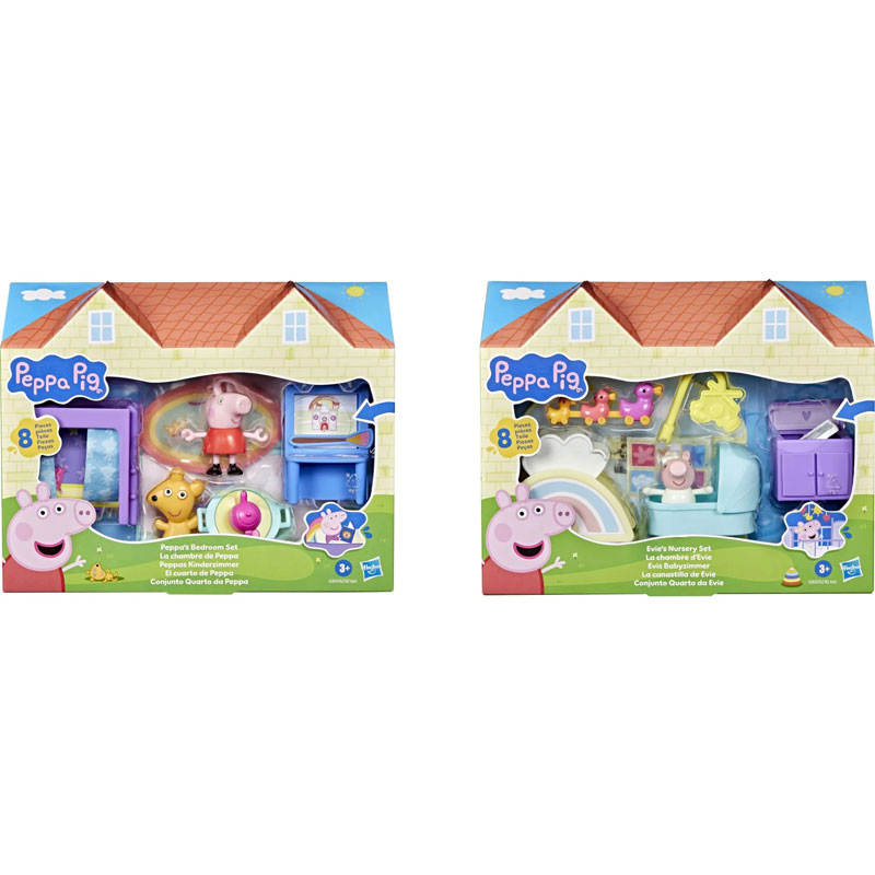 Hasbro Peppa Pig Room & Accessories Set - Σχέδια G2182