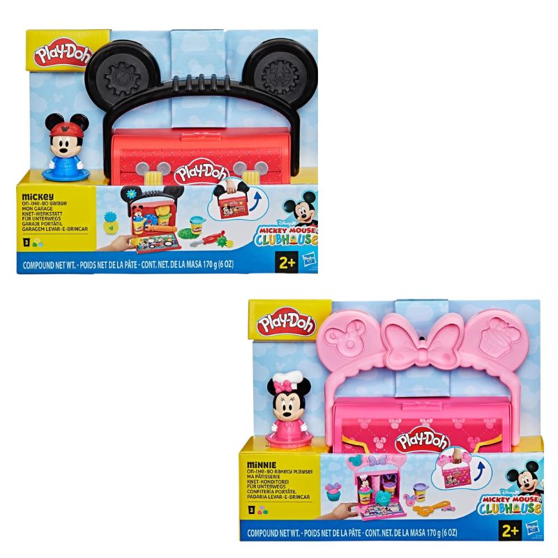Hasbro Play- Doh Disney JR On The Go Playset- Σχέδια G2326