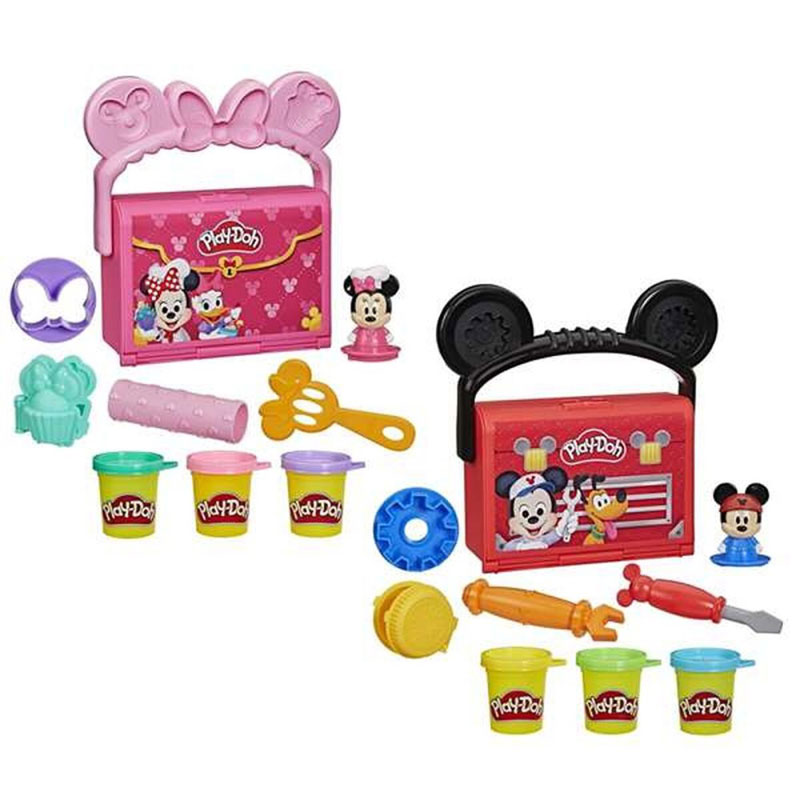 Hasbro Play- Doh Disney JR On The Go Playset- Σχέδια G2326