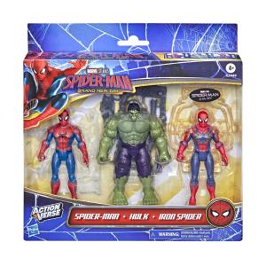 Hasbro Marvel Spider-Man:  Brand New Day - Φιγούρες Spider-Man, Hulk Iron Spider G2449