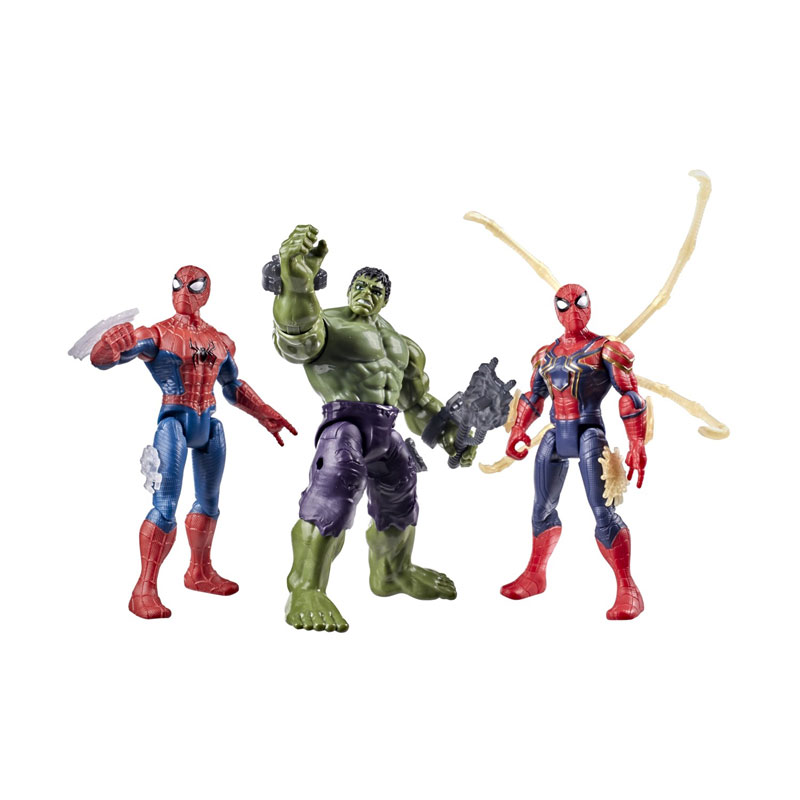 Hasbro Marvel Spider-Man:  Brand New Day - Φιγούρες Spider-Man, Hulk Iron Spider G2449