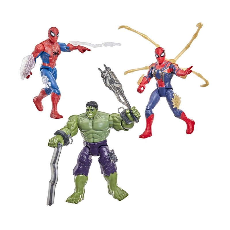 Hasbro Marvel Spider-Man:  Brand New Day - Φιγούρες Spider-Man, Hulk Iron Spider G2449