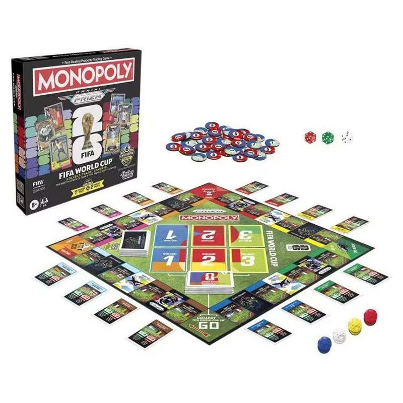 Hasbro Επιτραπέζιο Monopoly Panini Prizm: Fifa World Cup G2633