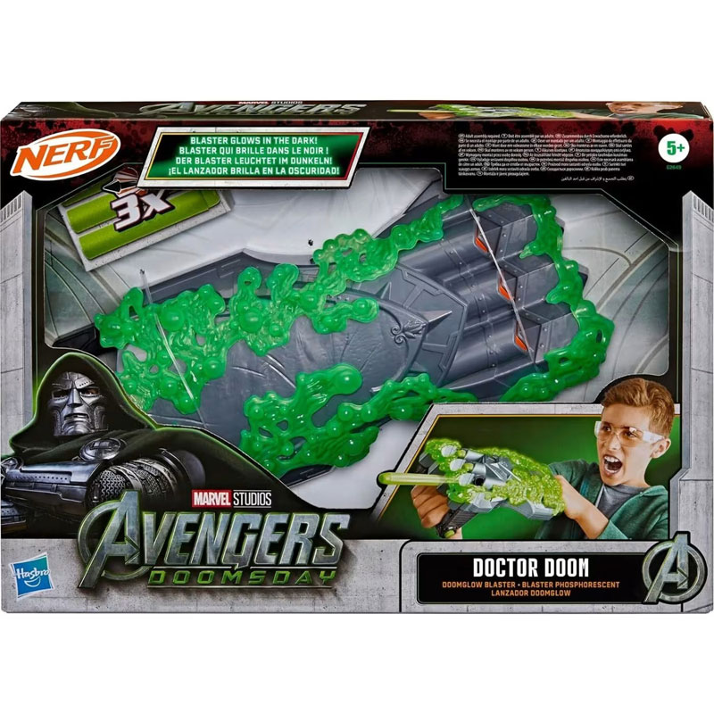 Hasbro Marvel Studios Avengers Doomsday Doctor Doom Doomglow Gauntlet - Blaster G2649
