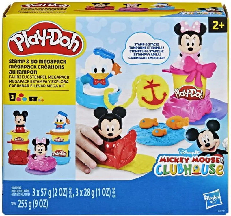 Hasbro Play-Doh Disney Junior Stamp and Go Megapack G3110