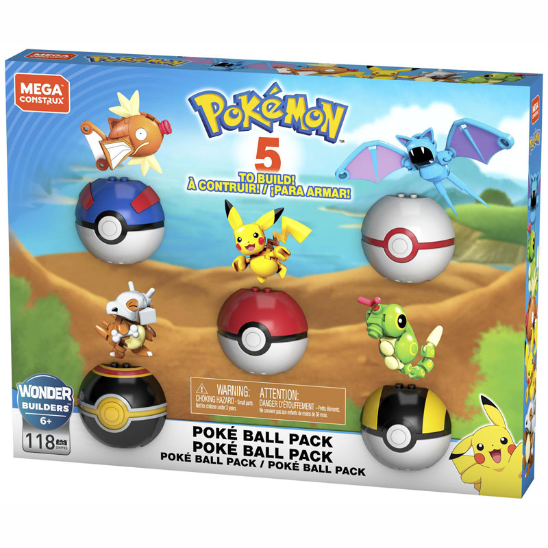 MEGA Construx™ Τουβλάκια MEGA™ Pokemon™ Σετ Poke Ball GHP85