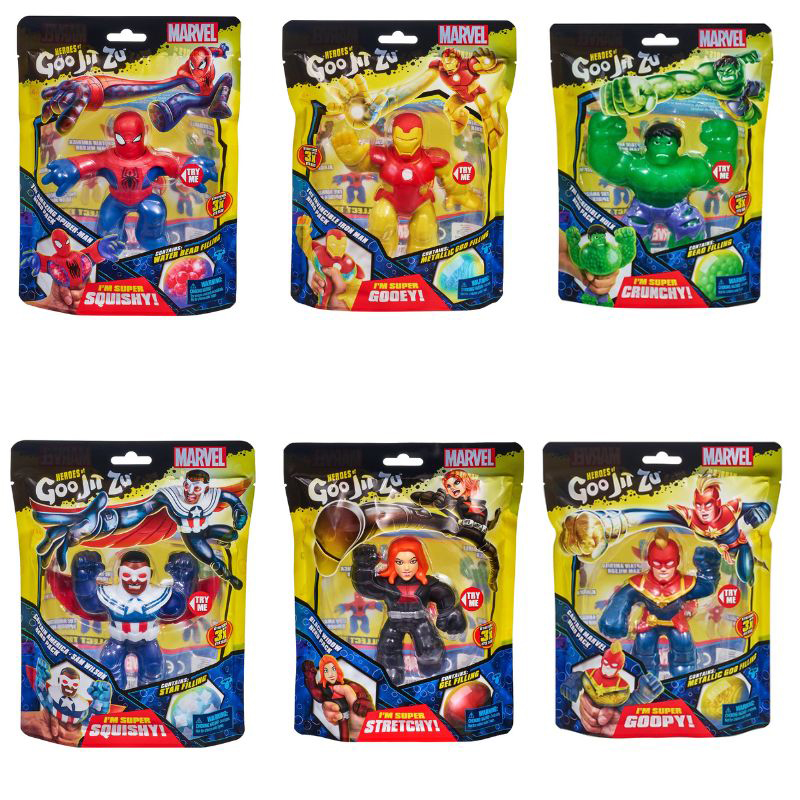 Giochi Preziosi Goo Jit Zu  Marvel Single Pack S5 -  Σχέδια GJT39000