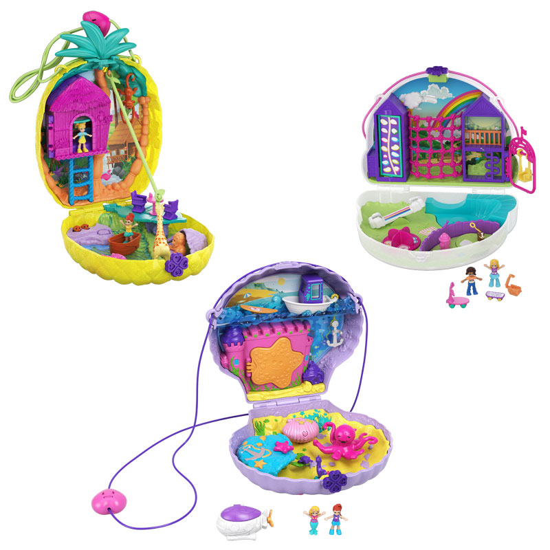 Mattel Polly Pocket Mini – Τρέντι Τσαντάκι  - Σχέδια GKJ63