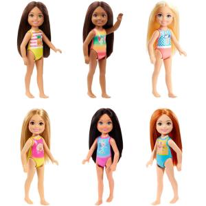 Mattel Barbie Τσέλσι & Φίλες Beach 15cm - Σχέδια GLN73