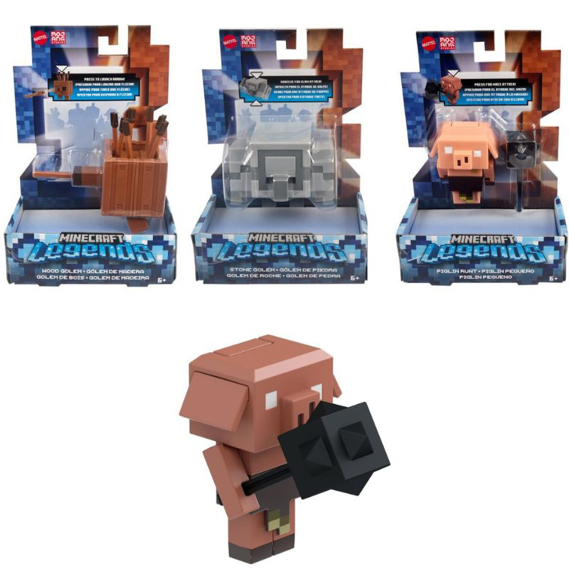 Mattel Minecraft Badger Φιγούρες 8cm -  Σχέδια GYR78