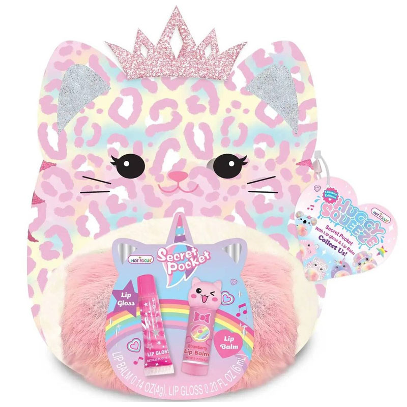 Hot Focus Huggy Squeeze With Beauty Plush Leopard HF550LP