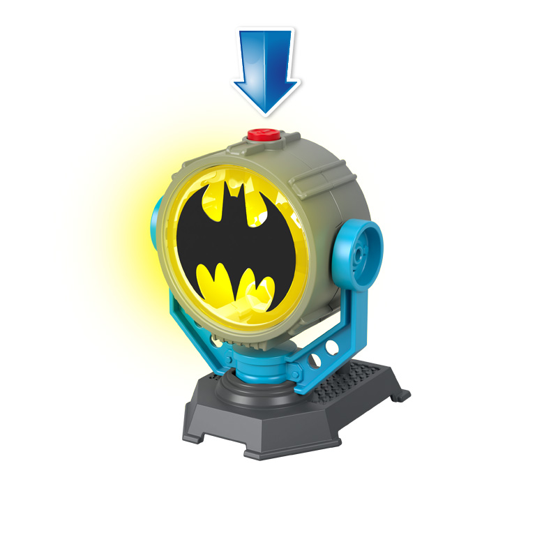 Mattel Imaginext Bat-Tech Bat-Signal Φιγούρες Σετ των 4 HFD47