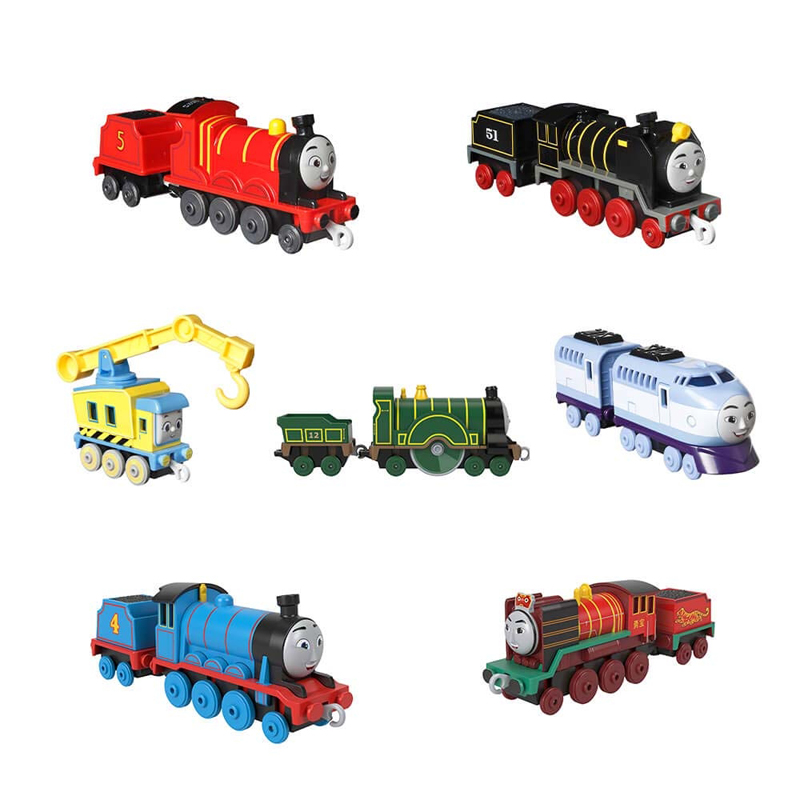 Fisher Price Thomas The Train Push Along Τρένα με Βαγόνι - Σχέδια HFX91