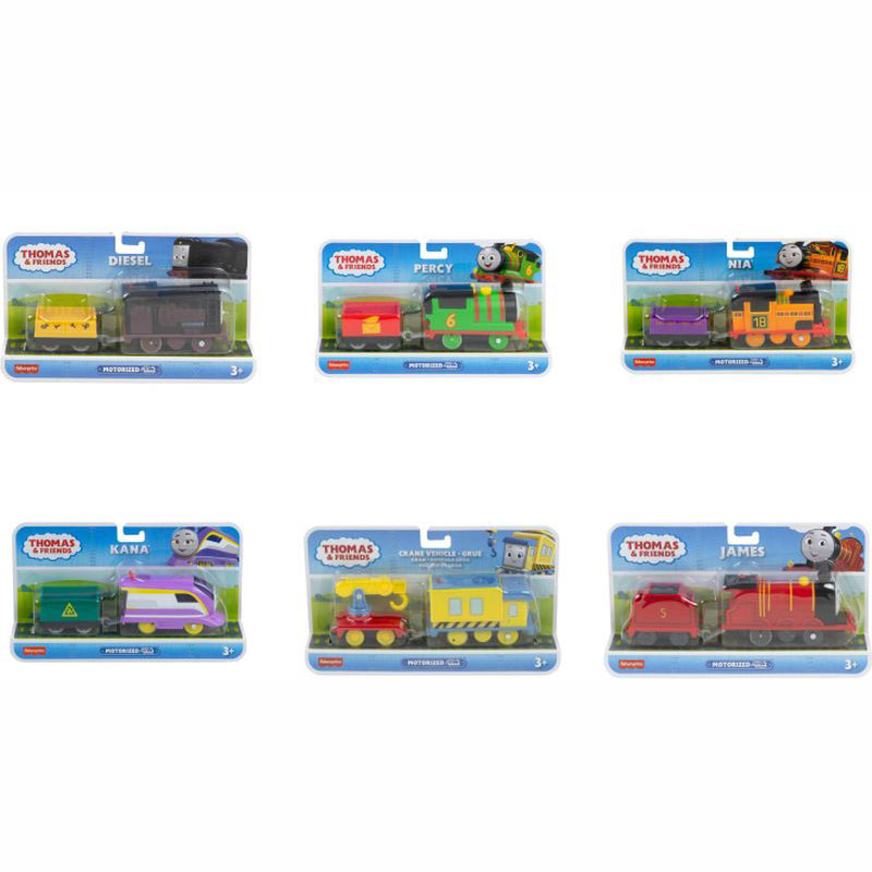 Fisher Price Thomas The Train Τόμας Μηχανοκίνητα Τρένα με Βαγόνι - Σχέδια HFX96