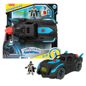 Mattel Imaginext® DC Super Friends™ Batmobile™ 30cm με Φώτα & Ήχους HGX96