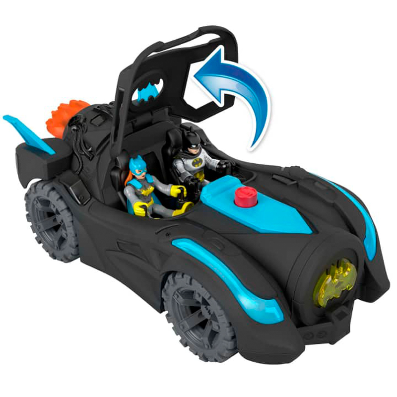 Mattel Imaginext® DC Super Friends™ Batmobile™ 30cm με Φώτα & Ήχους HGX96