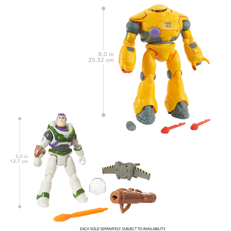 Mattel Disney Pixar Lightyear Core Φιγούρες με εξοπλισμό 12 cm - Σχέδια HHJ85