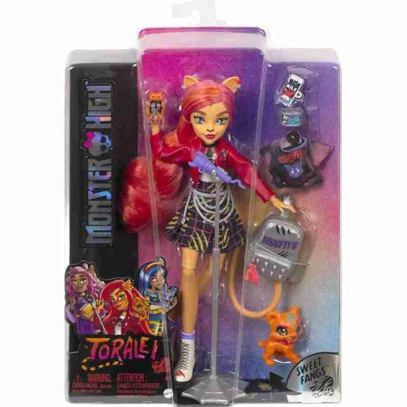 Mattel Κούκλα Monster High -  Toralei Stripe & Sweet Fangs HHK57