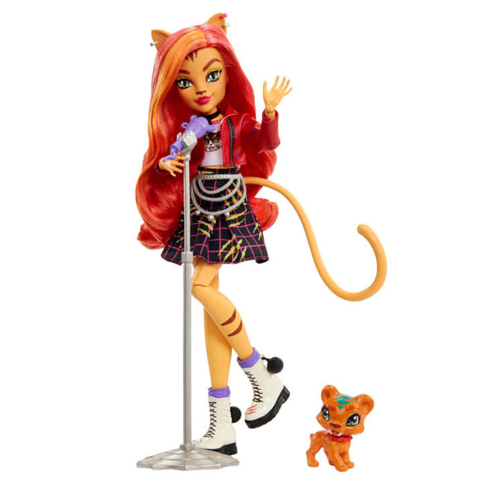 Mattel Κούκλα Monster High -  Toralei Stripe & Sweet Fangs HHK57