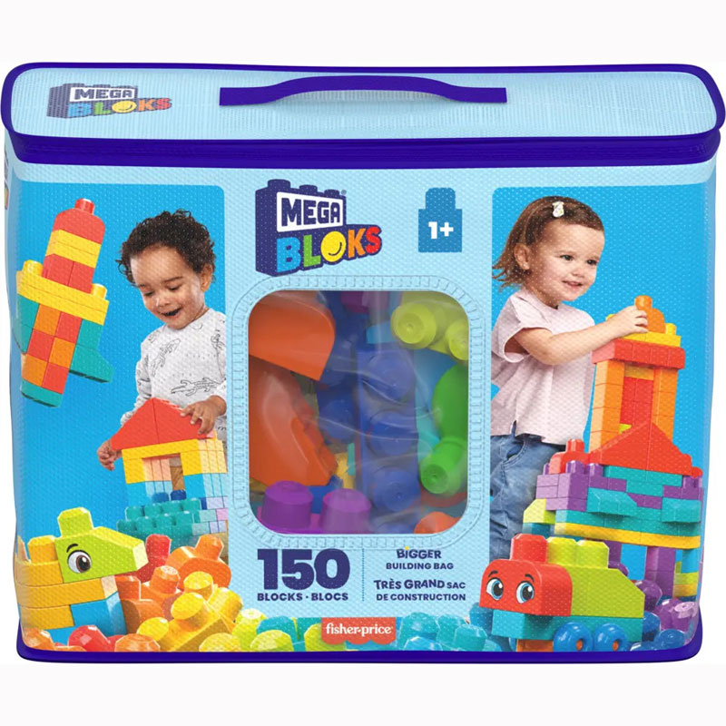 MEGA Bloks® Τουβλάκια - Τσαντά 150 τεμάχια HHM96