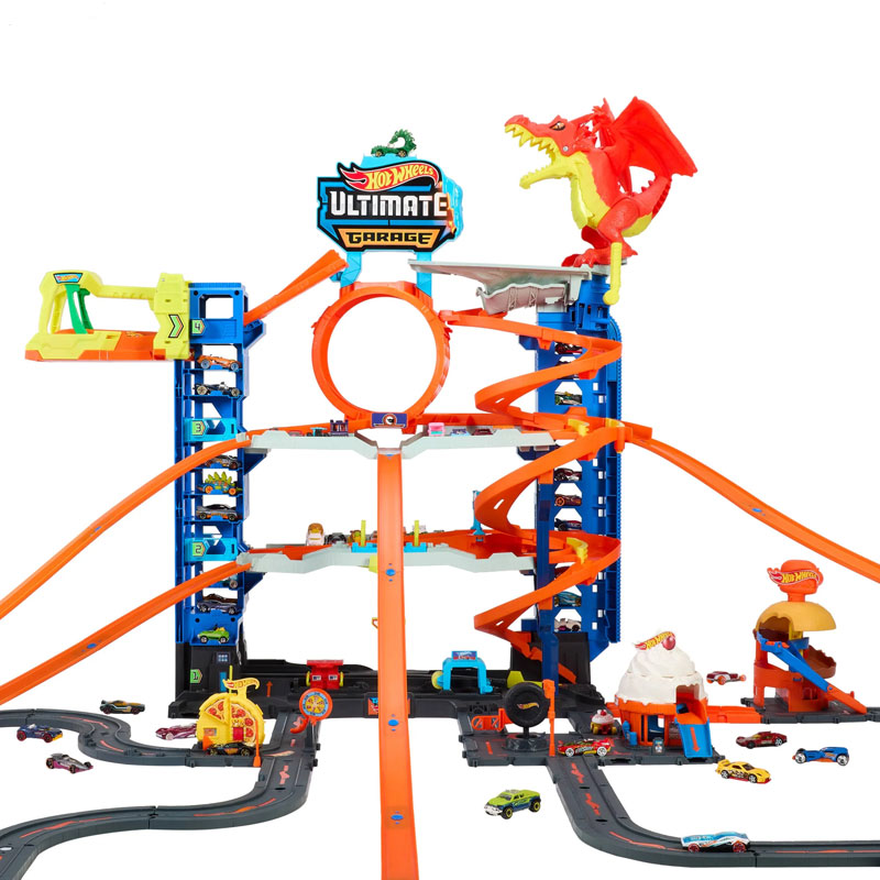 Mattel Hot Wheels City Απόλυτο Γκαράζ με Δράκο HKX48