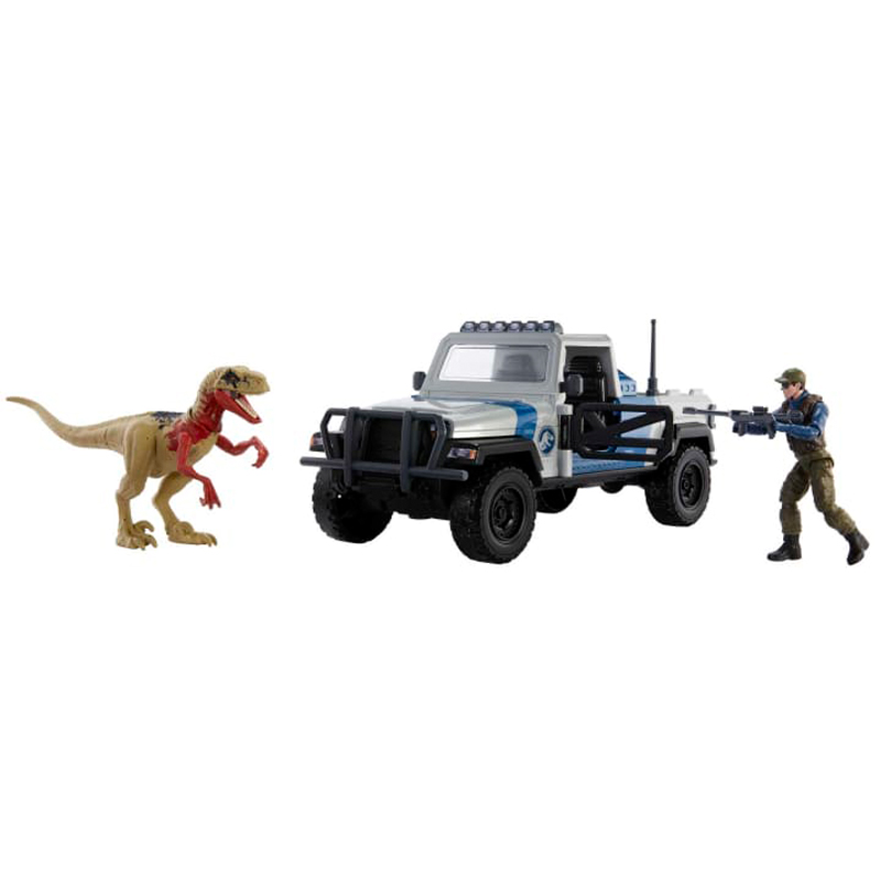 Mattel Jurassic World Όχημα Search 'N Smash Truck™ με φιγούρα & δεινόσαυρο HKY13