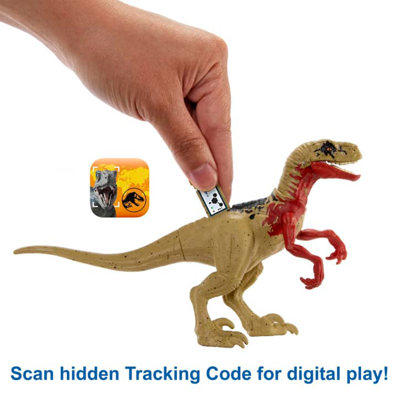 Mattel Jurassic World Όχημα Search 'N Smash Truck™ με φιγούρα & δεινόσαυρο HKY13