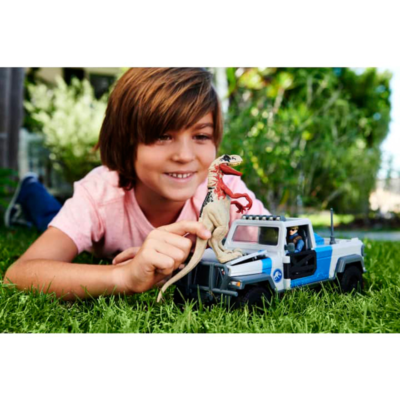 Mattel Jurassic World Όχημα Search 'N Smash Truck™ με φιγούρα & δεινόσαυρο HKY13